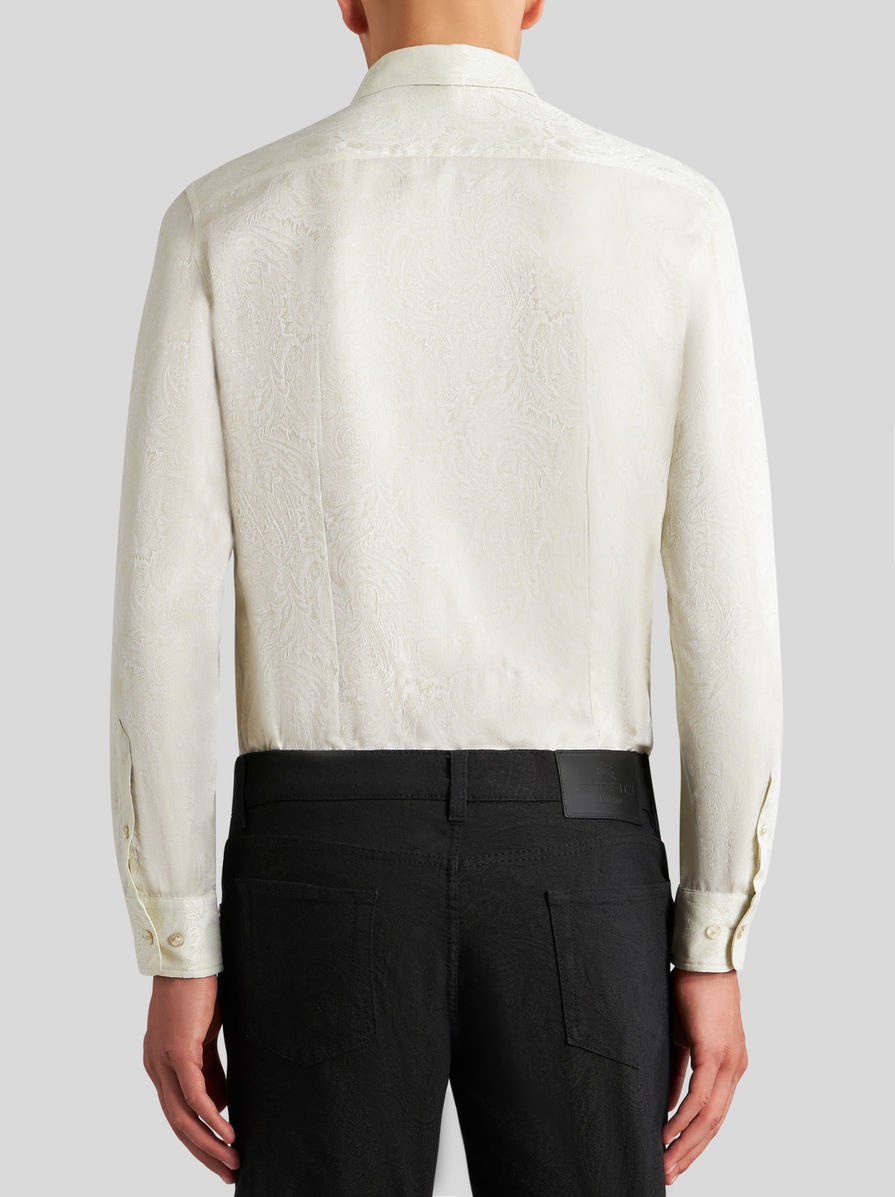 COTTON JACQUARD SHIRT - 4