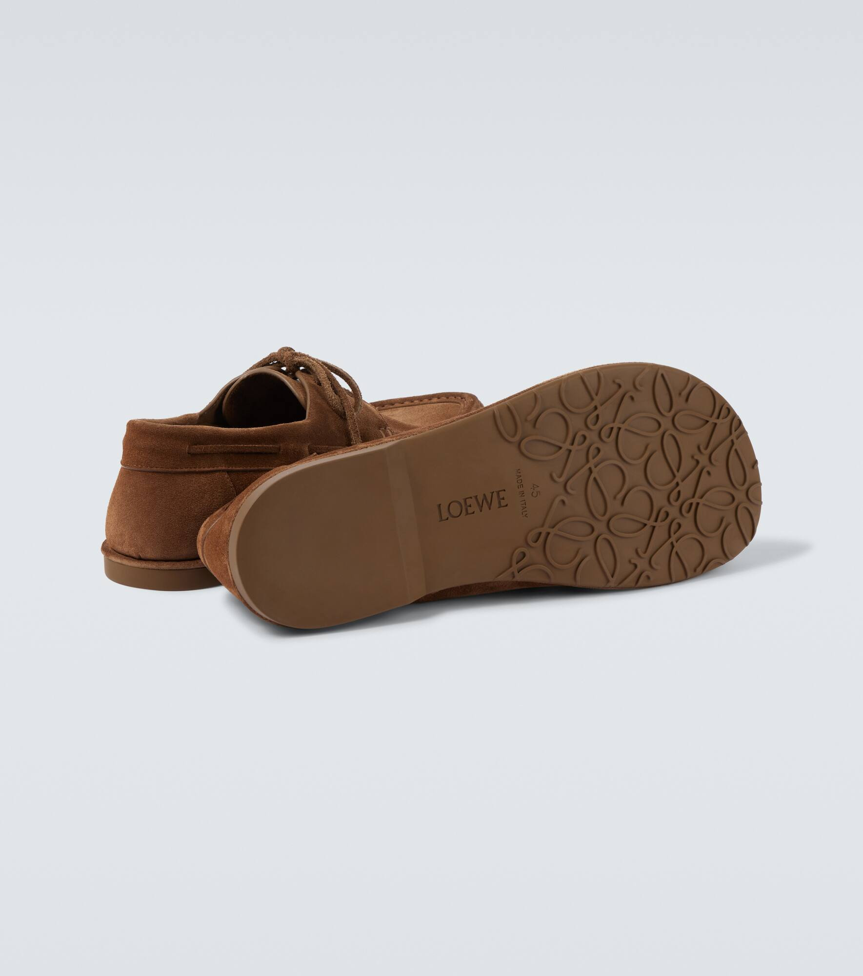 Paula's Ibiza Campo suede boat shoes - 7