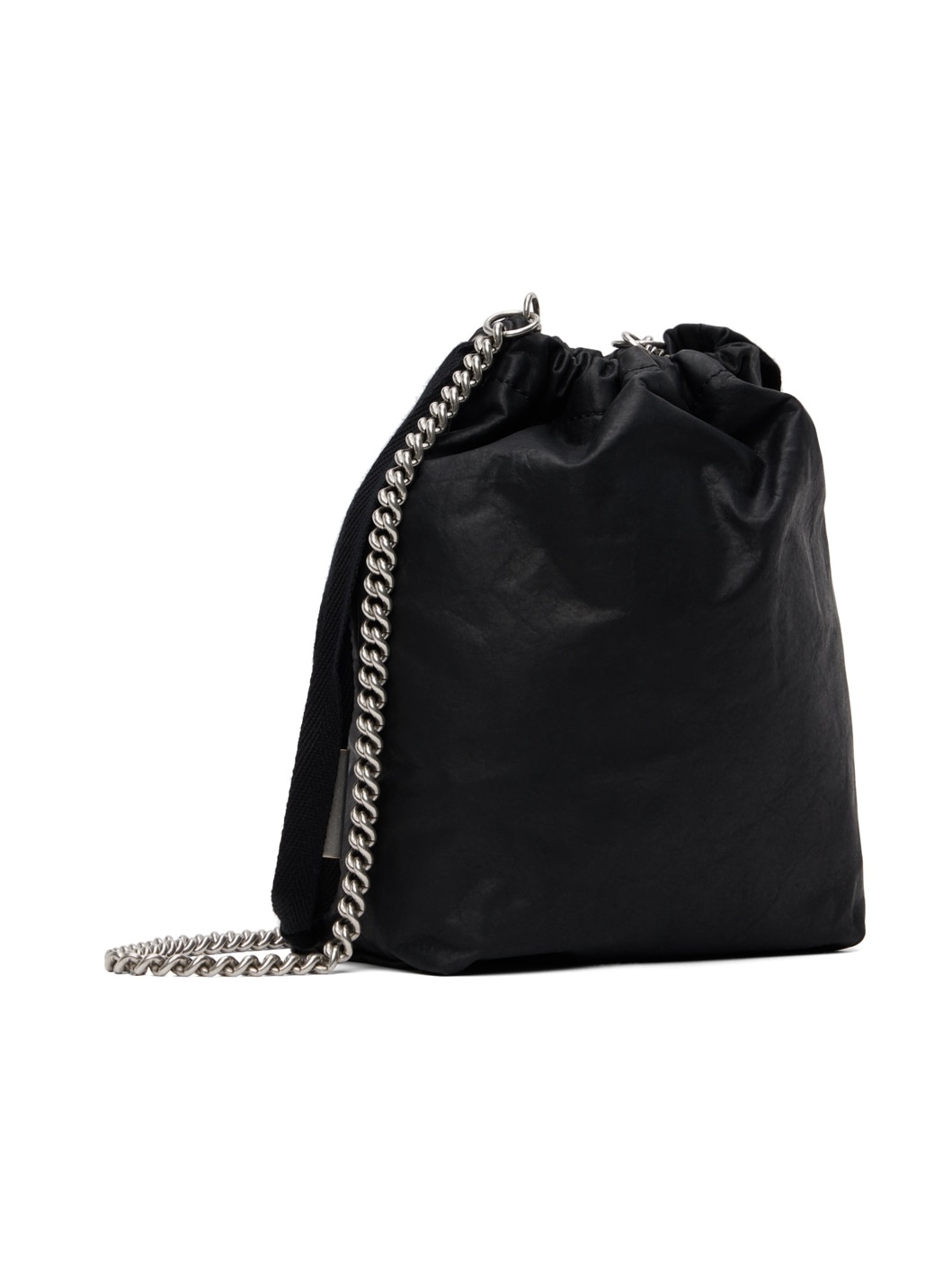 Black Medium Hand Bag - 3