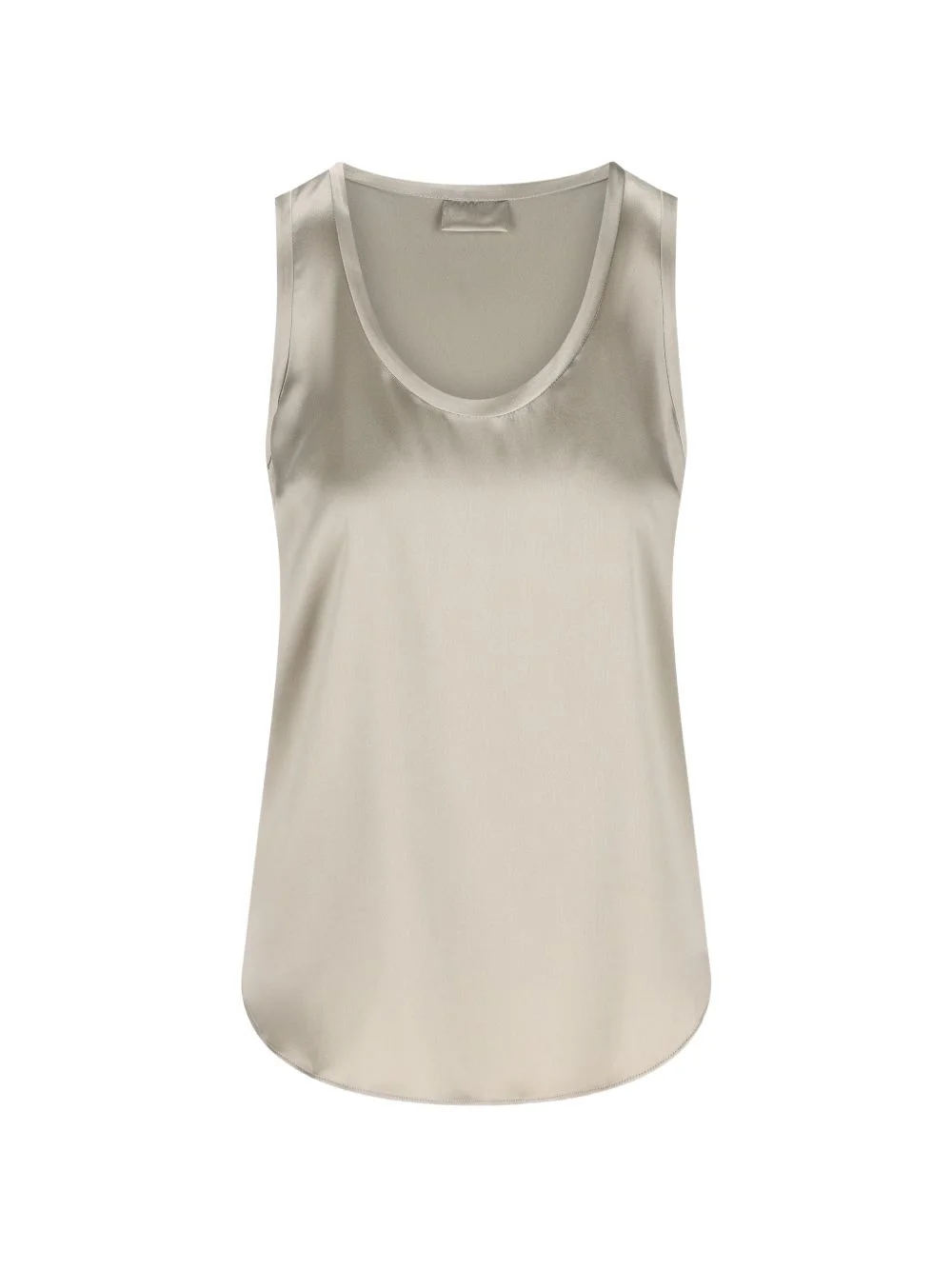 scoop-neck tank top - 1