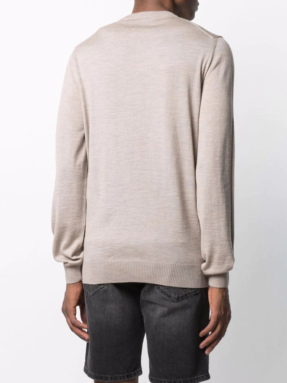 Istitutional merino knit jumper - 4