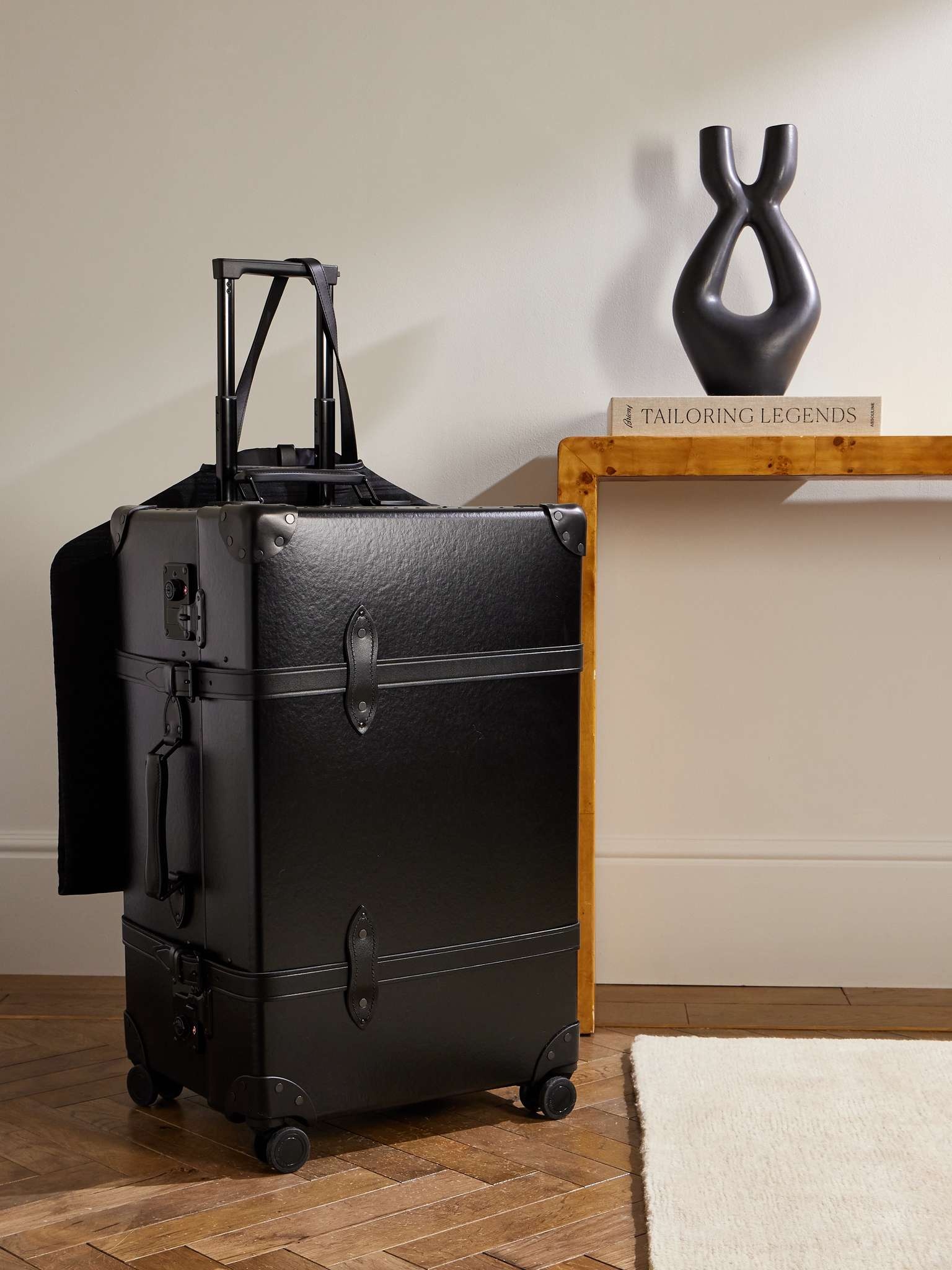 Centenary XL Leather-Trimmed Vulcanised Fibreboard Suitcase - 2