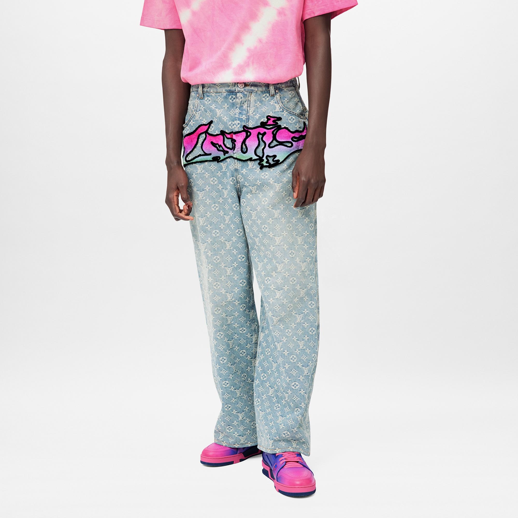 Baggy Denim Pants - 3