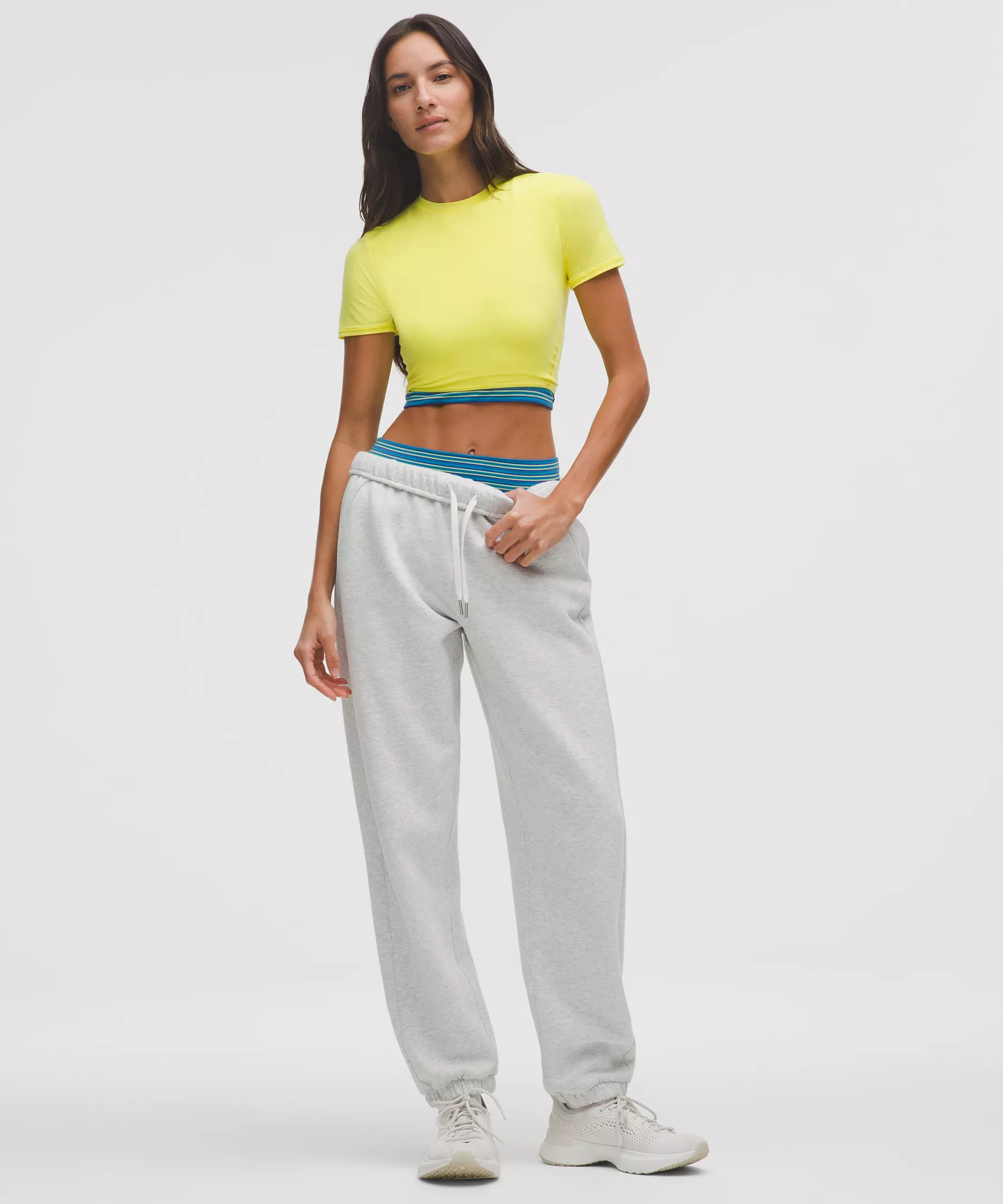 Wundermost Ultra-Soft Nulu Crewneck Cropped T-Shirt - 2
