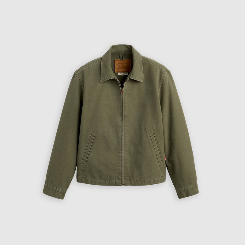 CASTRO MECHANICS FULL-ZIP LIGHTWEIGHT CANVAS JACKET 5