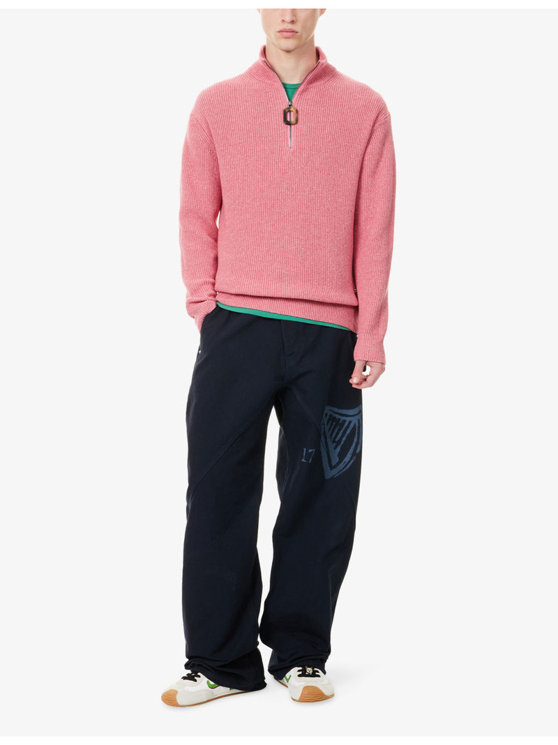 JW Anderson JW Anderson x Guinness Twisted Cotton Workwear Trousers outlook