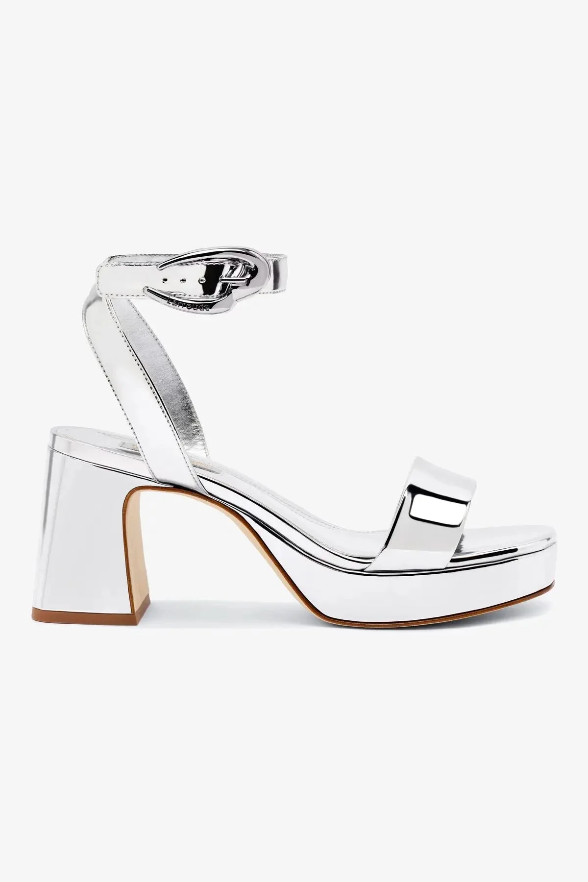 Dolly Verona Low Sandal In Silver Specchio - 1