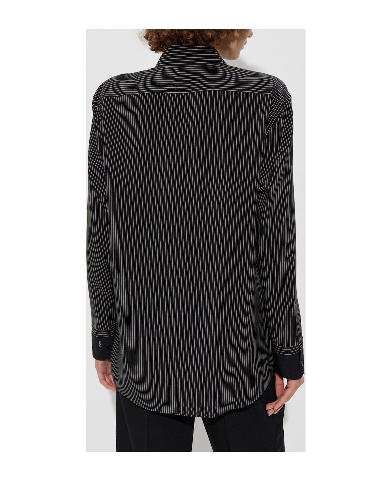 Saint Laurent Shirt With Striped Pattern - 4