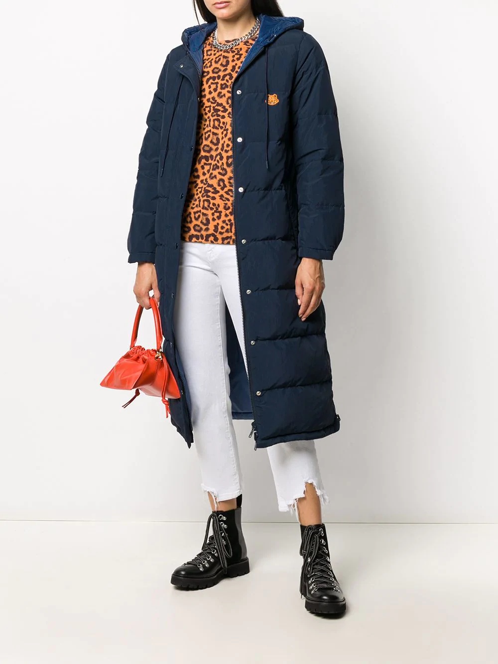 longline down puffer jacket - 2