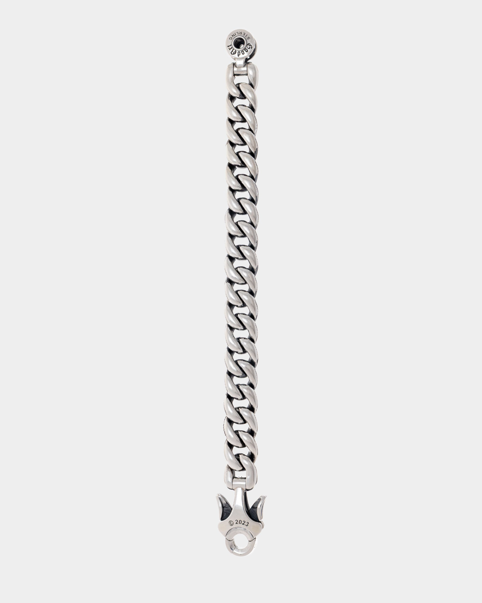 GOOD ART HLYWD MODEL 10 2A GOOSEBUMP BRACELET SIZE A - STERLING SILVER - 6