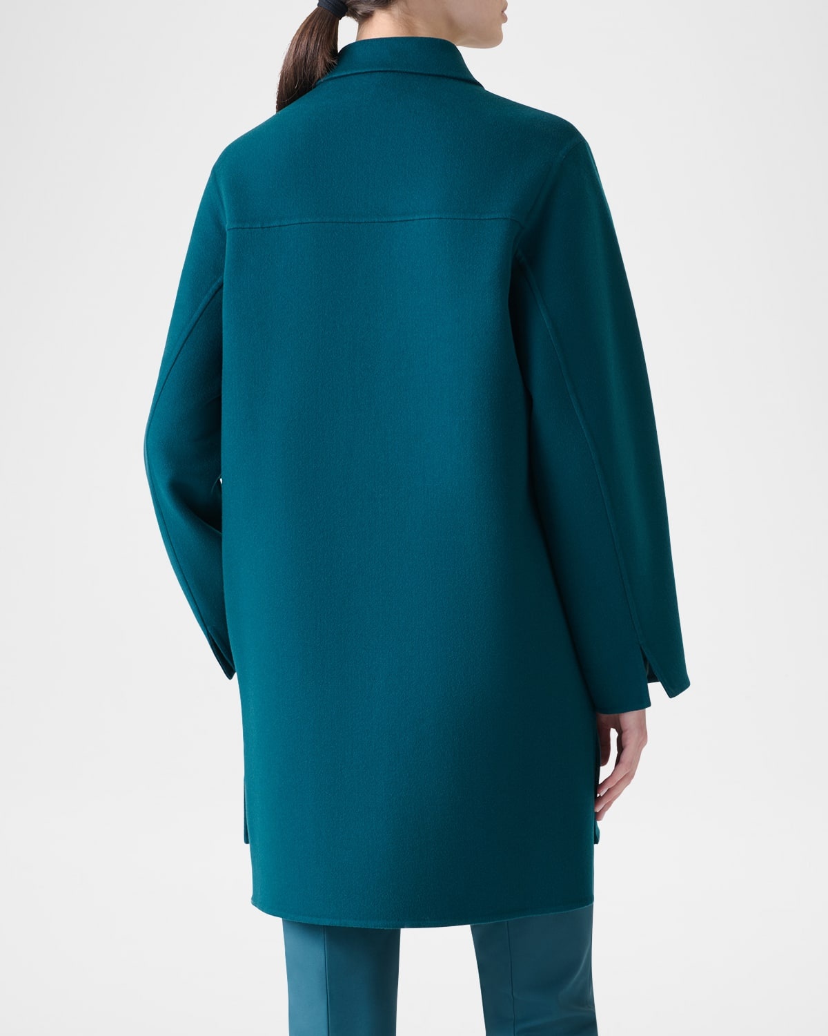 Fabiola Double-Face Cashmere Coat - 3