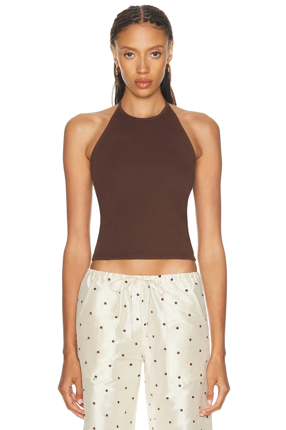 The Baby Rib Halter Top - 1