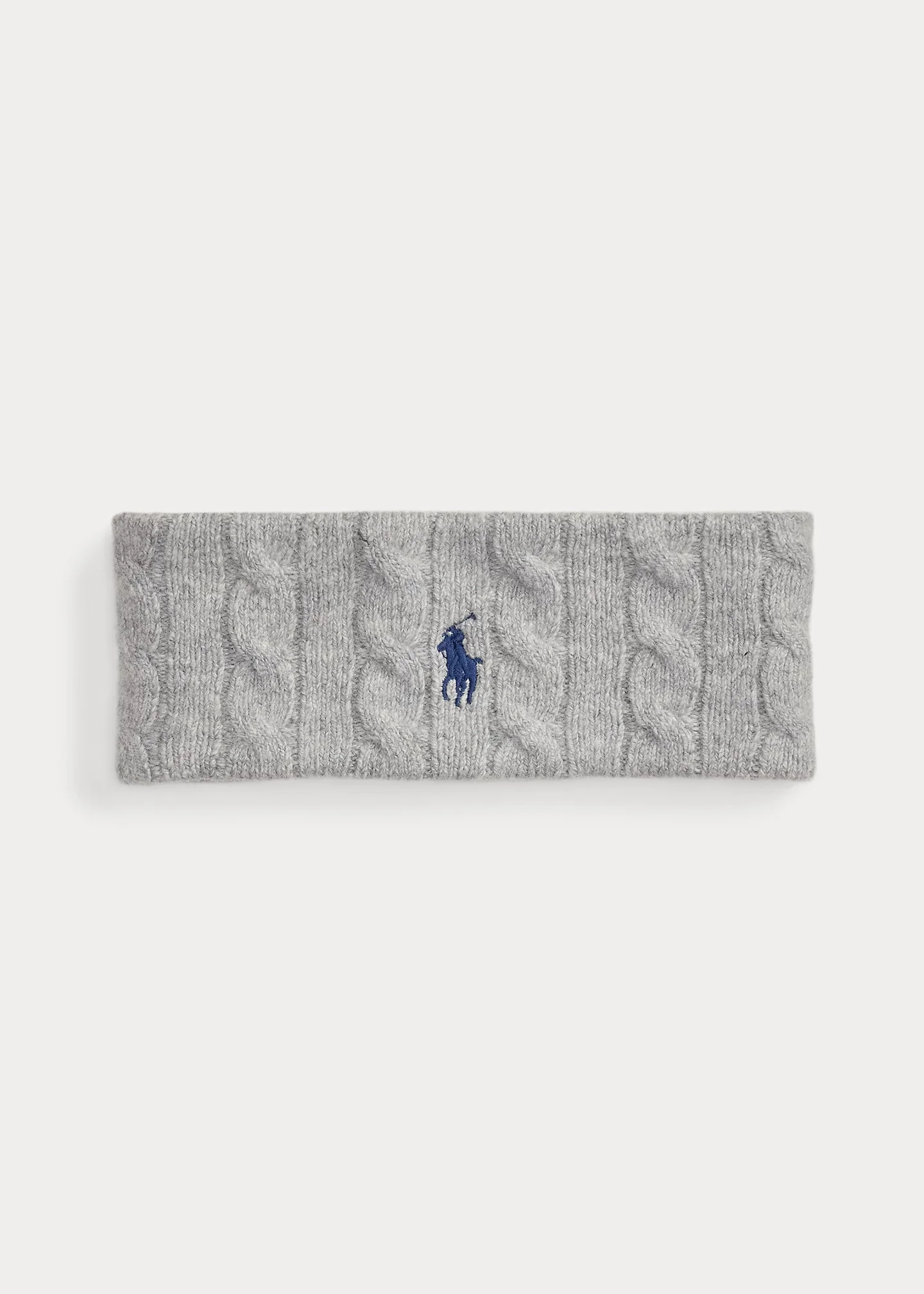 Cable-Knit Wool-Cashmere Headband - 1