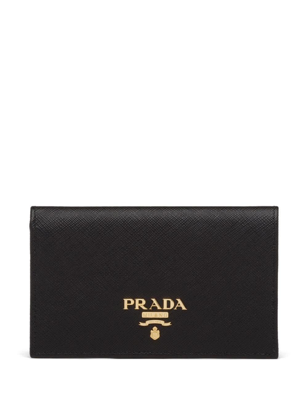 logo-plaque folding wallet - 1