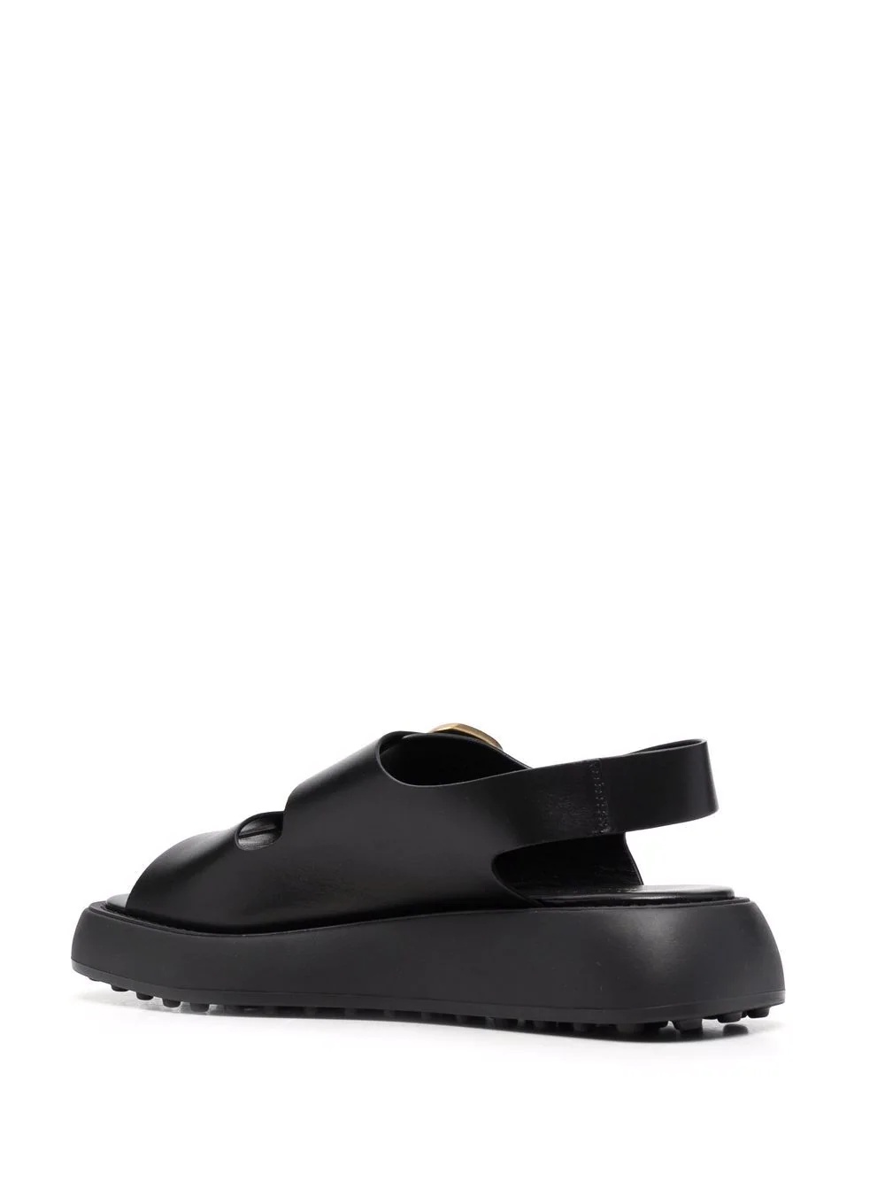 double buckle fastening sandals - 3