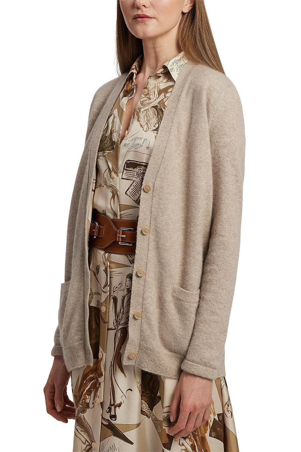 Long Sleeve V-Neck Cardigan - 4