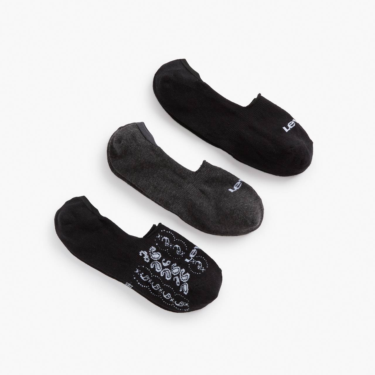BANDANA PATCH NO SHOW SOCKS (3 PACK) - 1