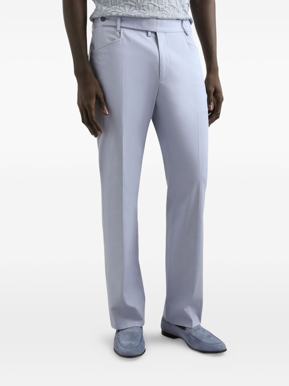 pressed-crease trousers - 3