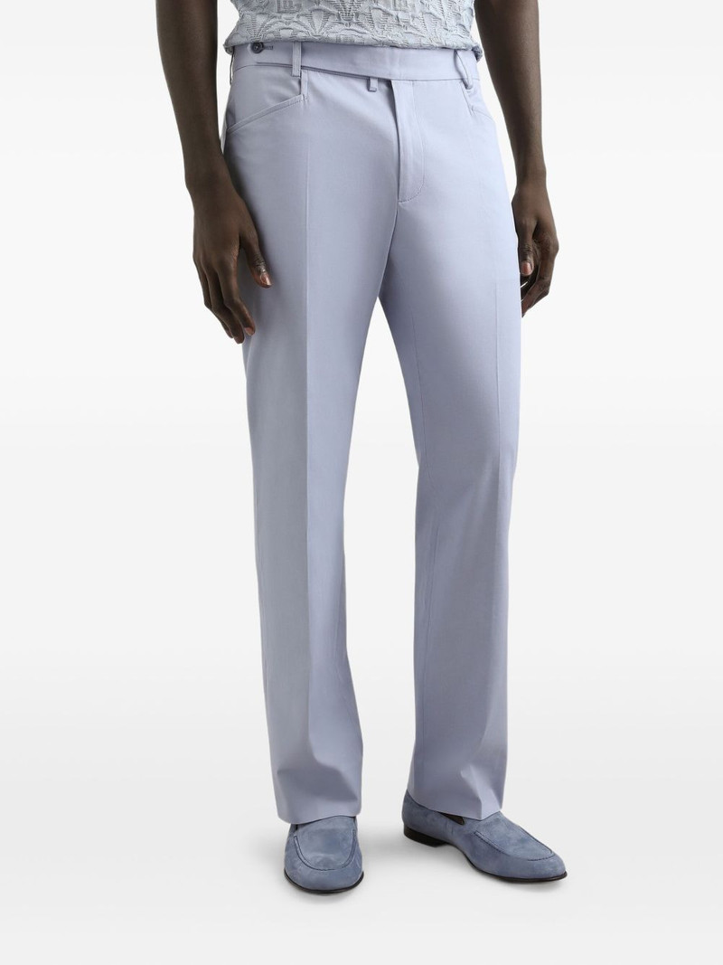 pressed-crease trousers 3