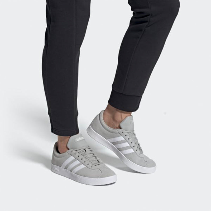 (WMNS) adidas neo Vl Court 2.0 Grey FW1372 - 7