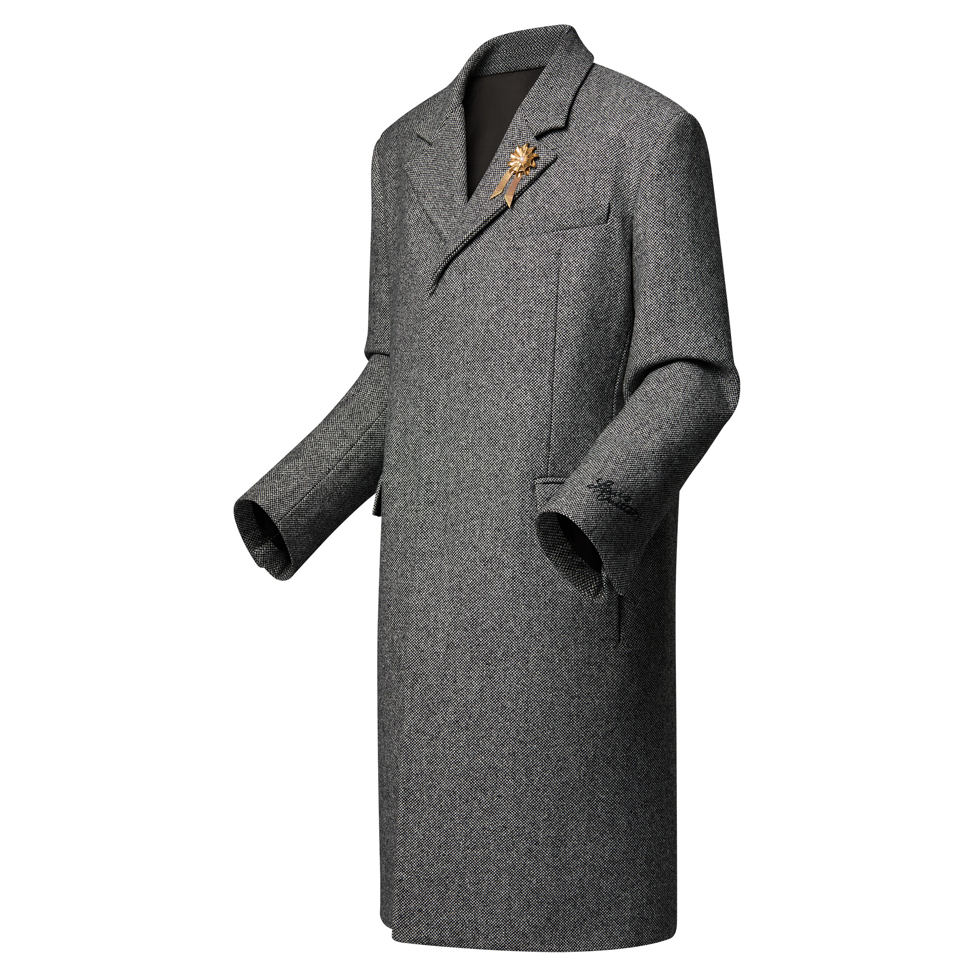 Tailored Wool Coat - 2