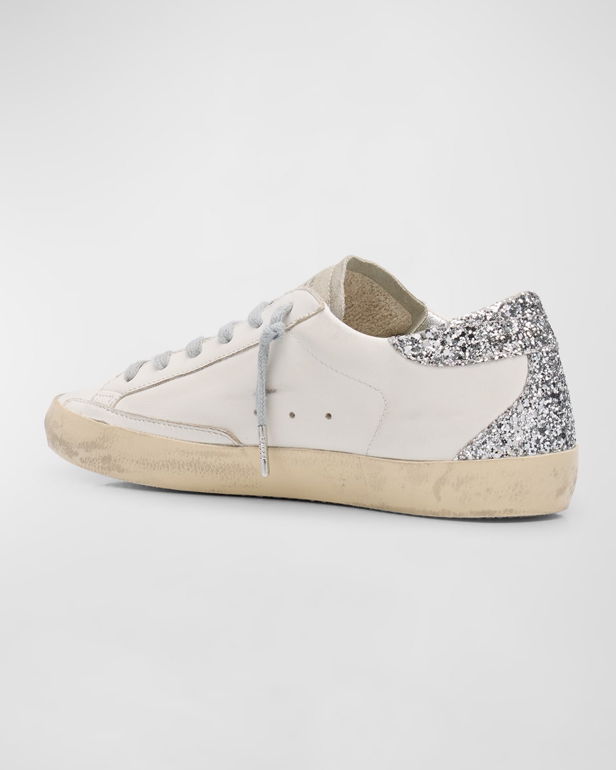 Superstar Glitter Low-Top Sneakers - 4