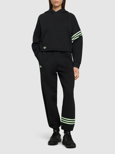 adidas Originals 3 Stripe hoodie outlook