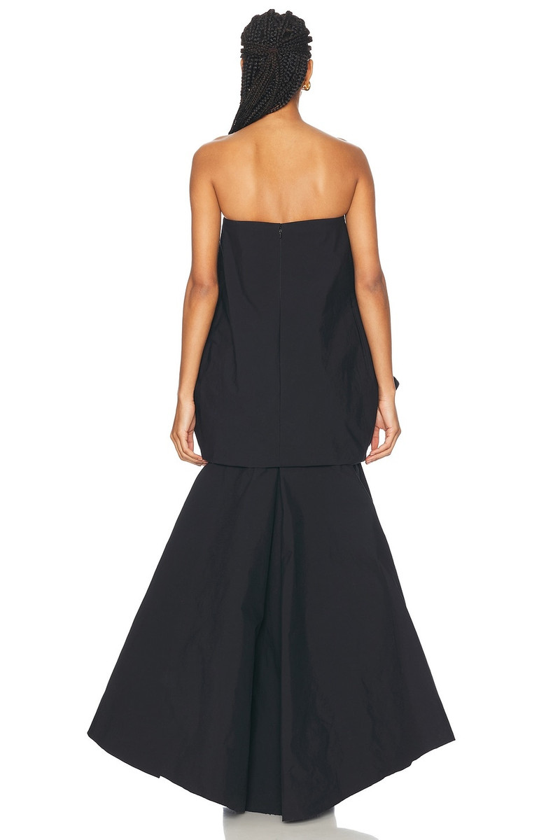 CHRISTOPHER JOHN ROGERS Tie Front Bubble Gown outlook