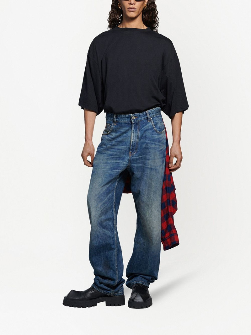 BALENCIAGA hybrid shirt jeans outlook