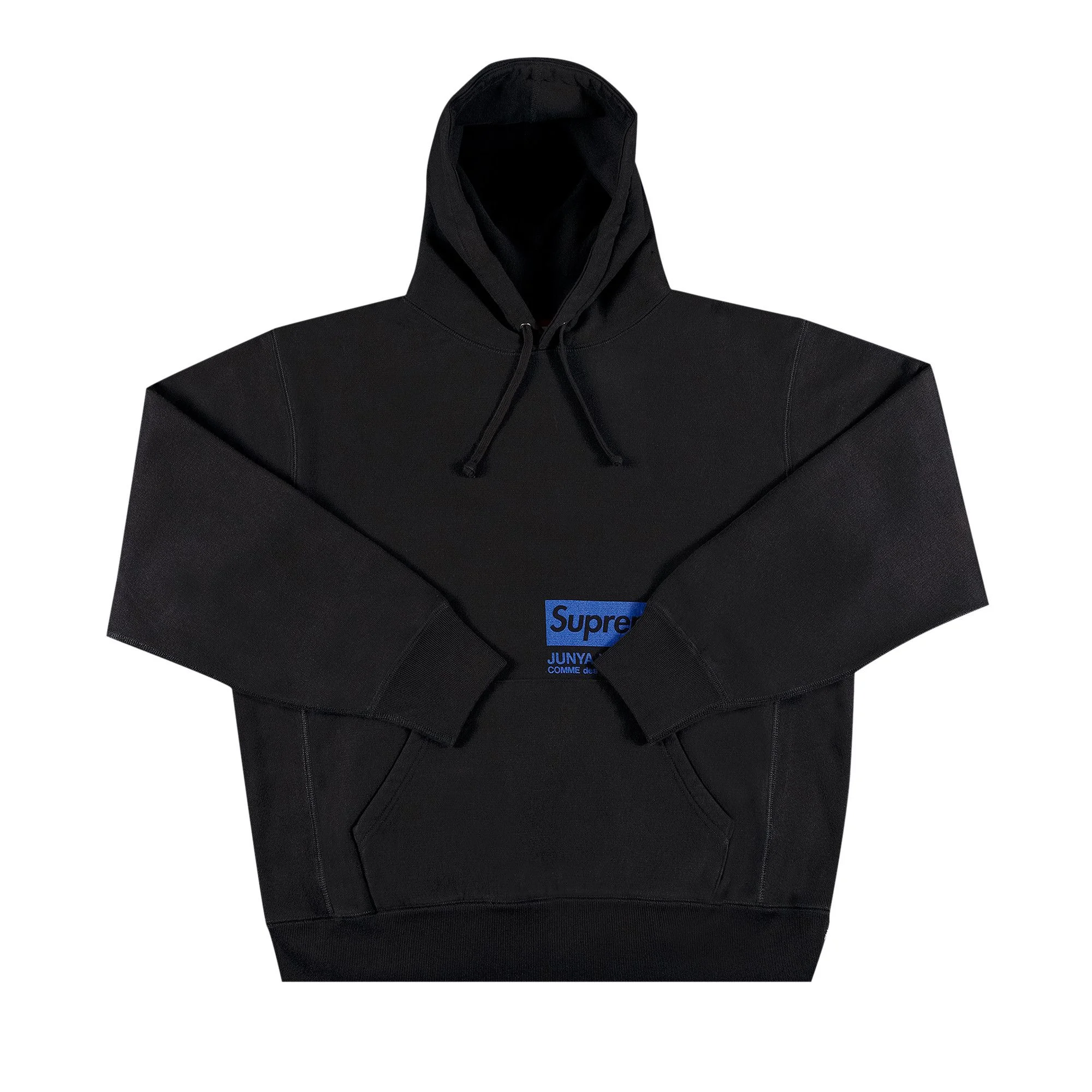 Supreme x Junya Watanabe x Comme des Garçons MAN Hooded Sweatshirt 'Black' - 1