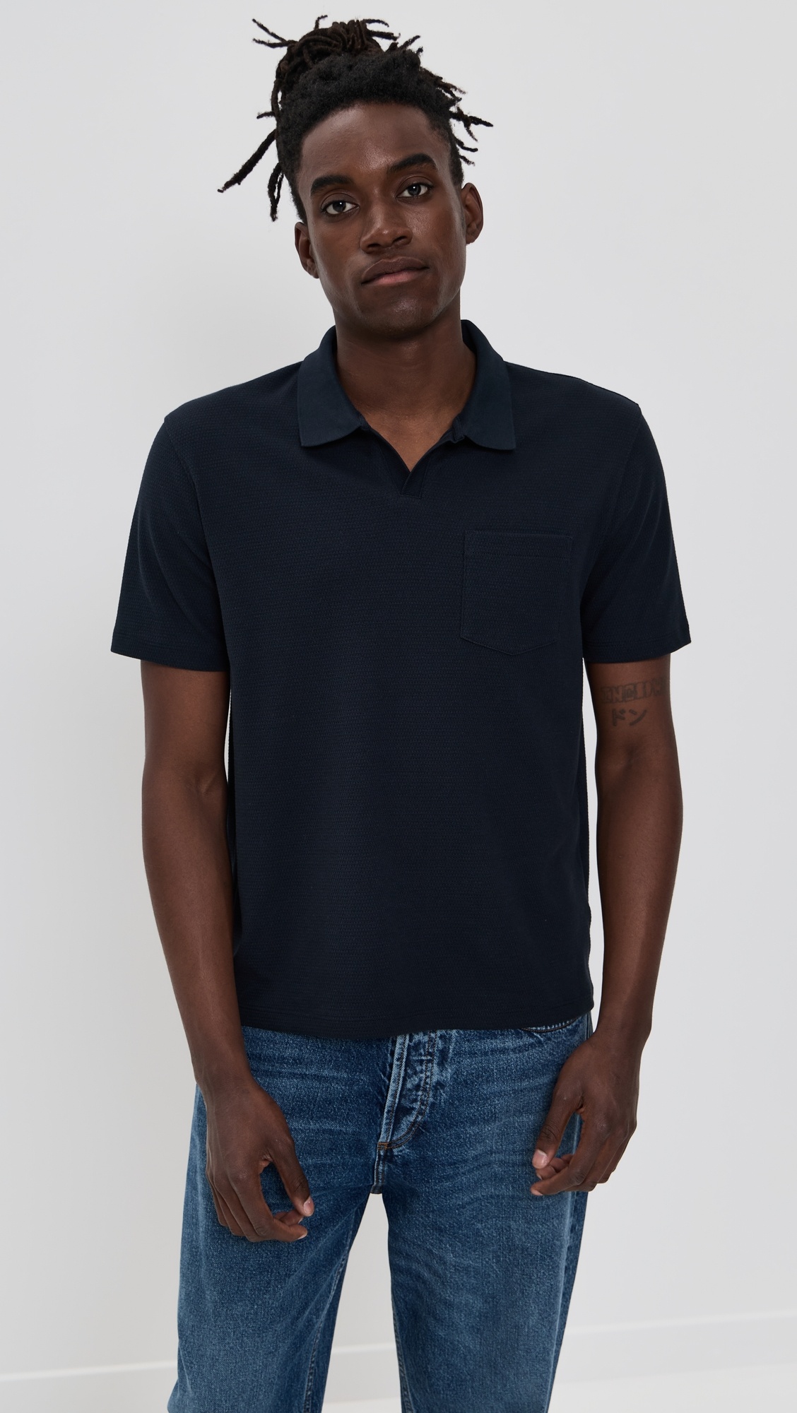 Mesh Knit Johnny Polo - 6