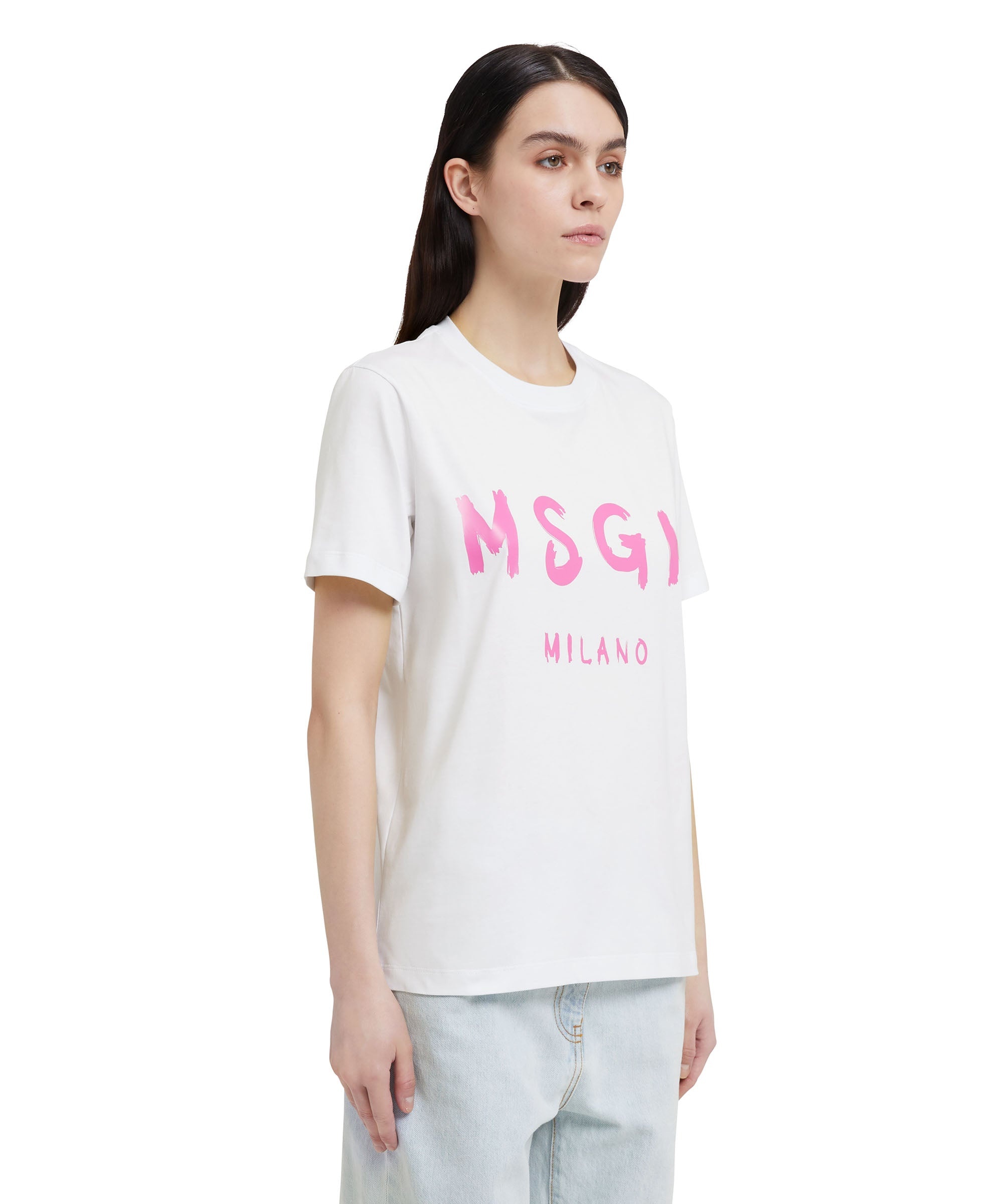 Brushstroke logo T-Shirt - 4