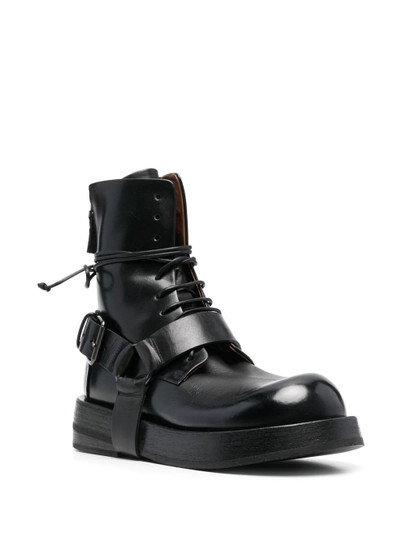 Marsèll harness-style ankle leather boots outlook