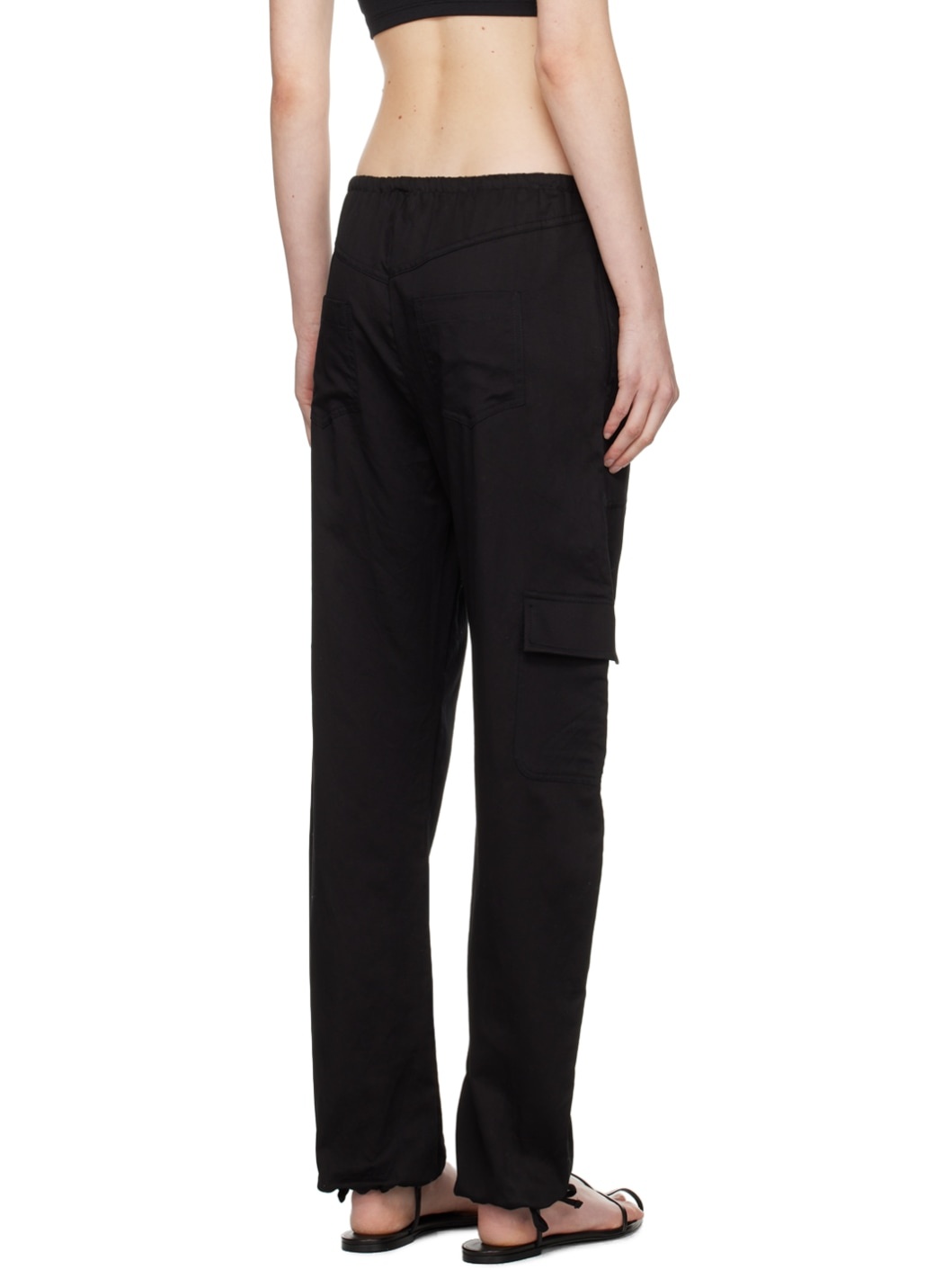 Black Yoko Cargo Pants - 3