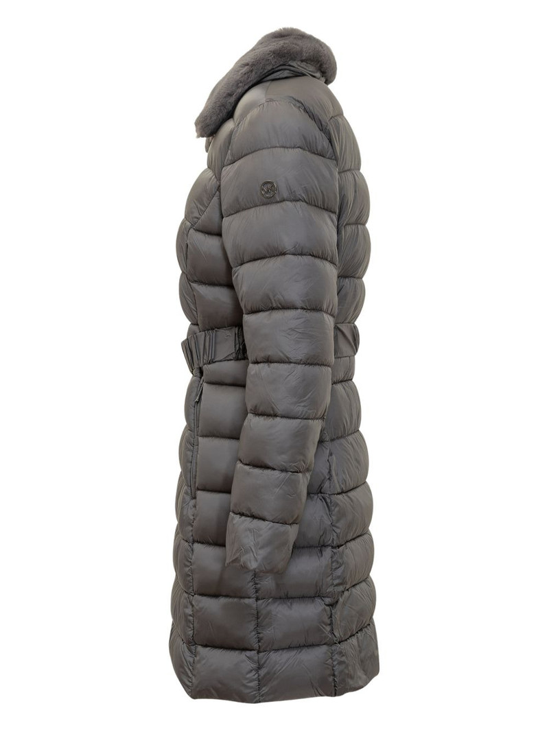 fur trim longline jacket 3