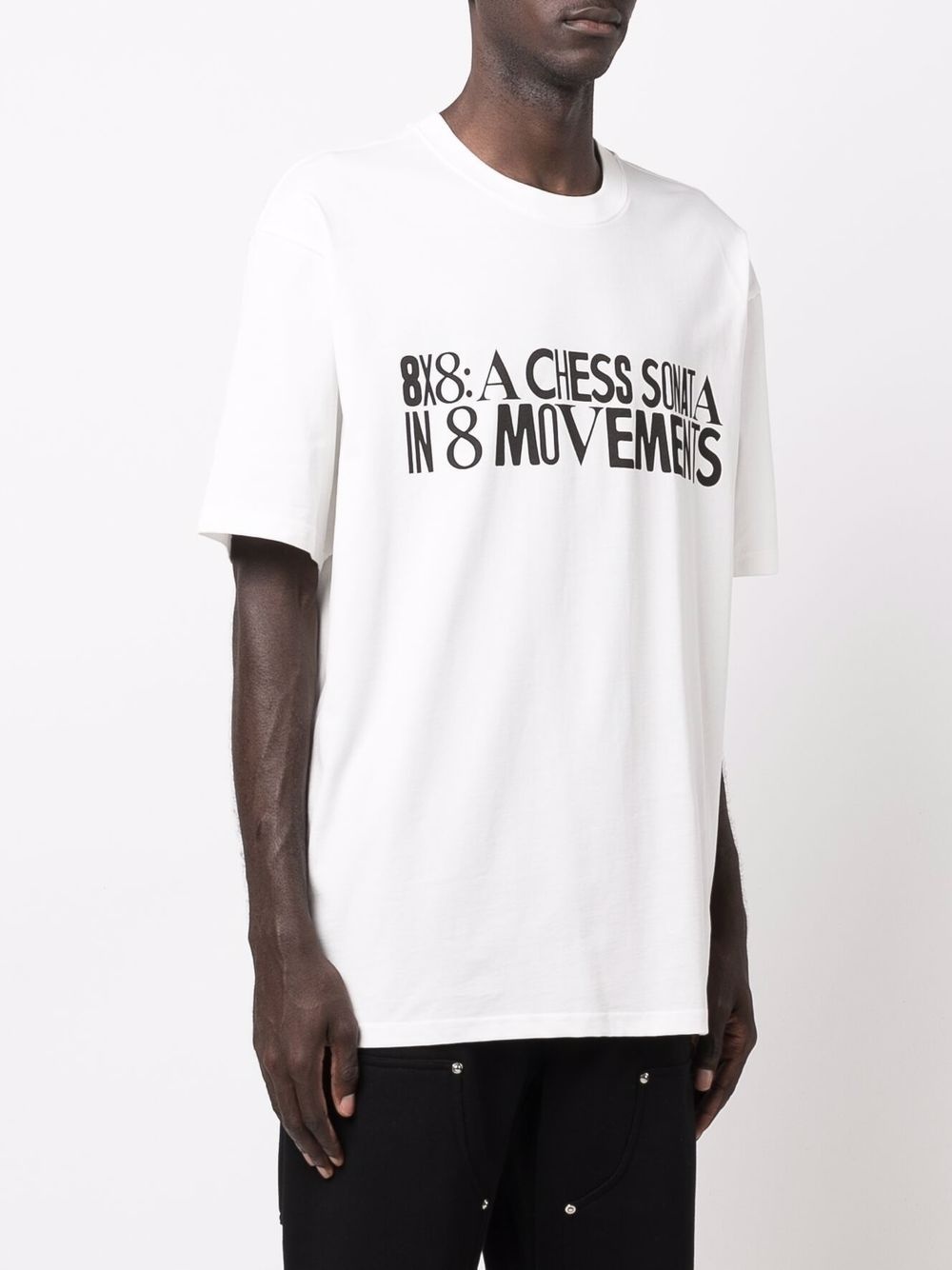 slogan-print organic cotton T-shirt - 4