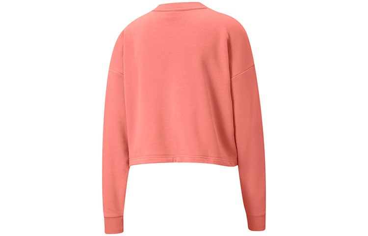 (WMNS) PUMA Evide Logo Sweatshirt 'Pink' 599174-27 - 2