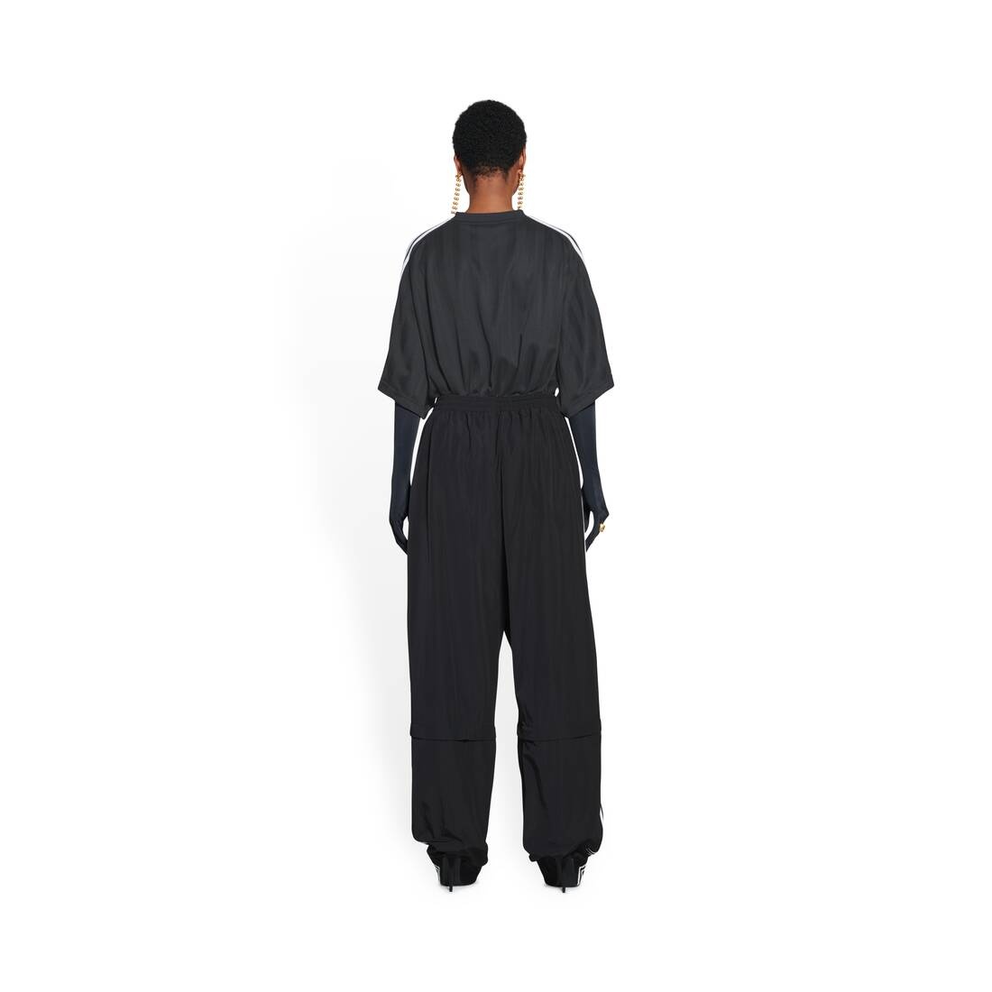 Women's Balenciaga / Adidas Pantashoes in Black - 4