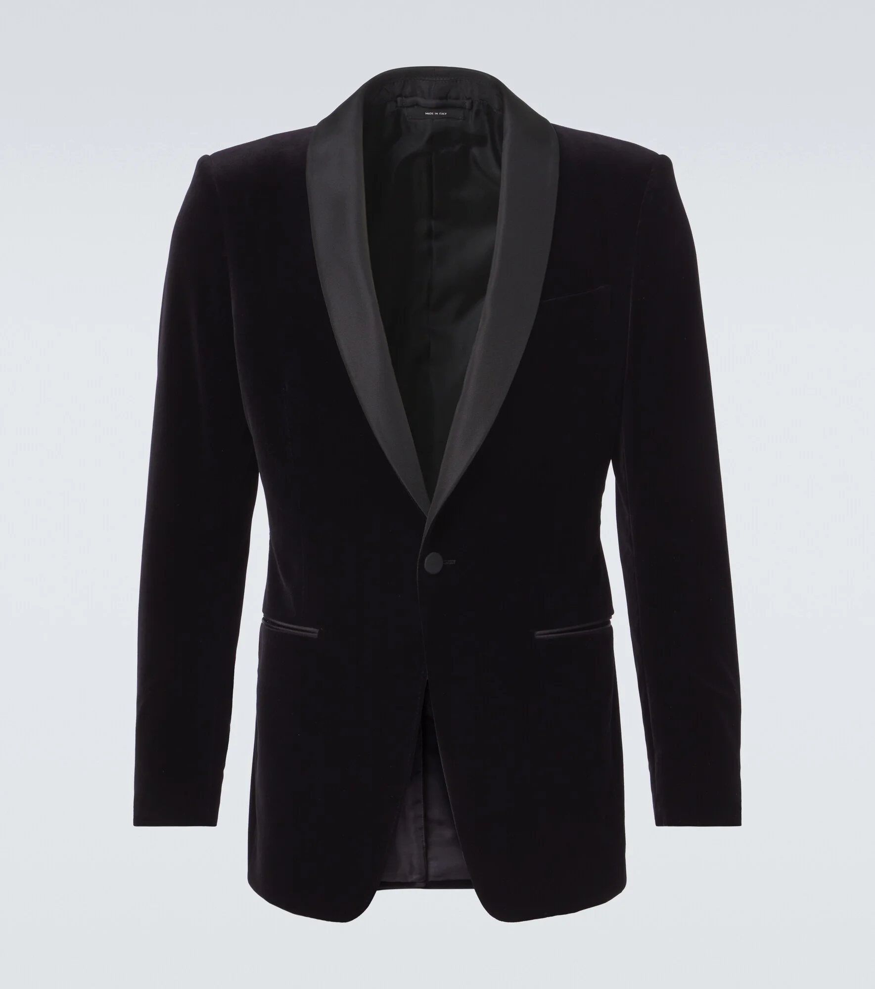 Velvet suit jacket - 1