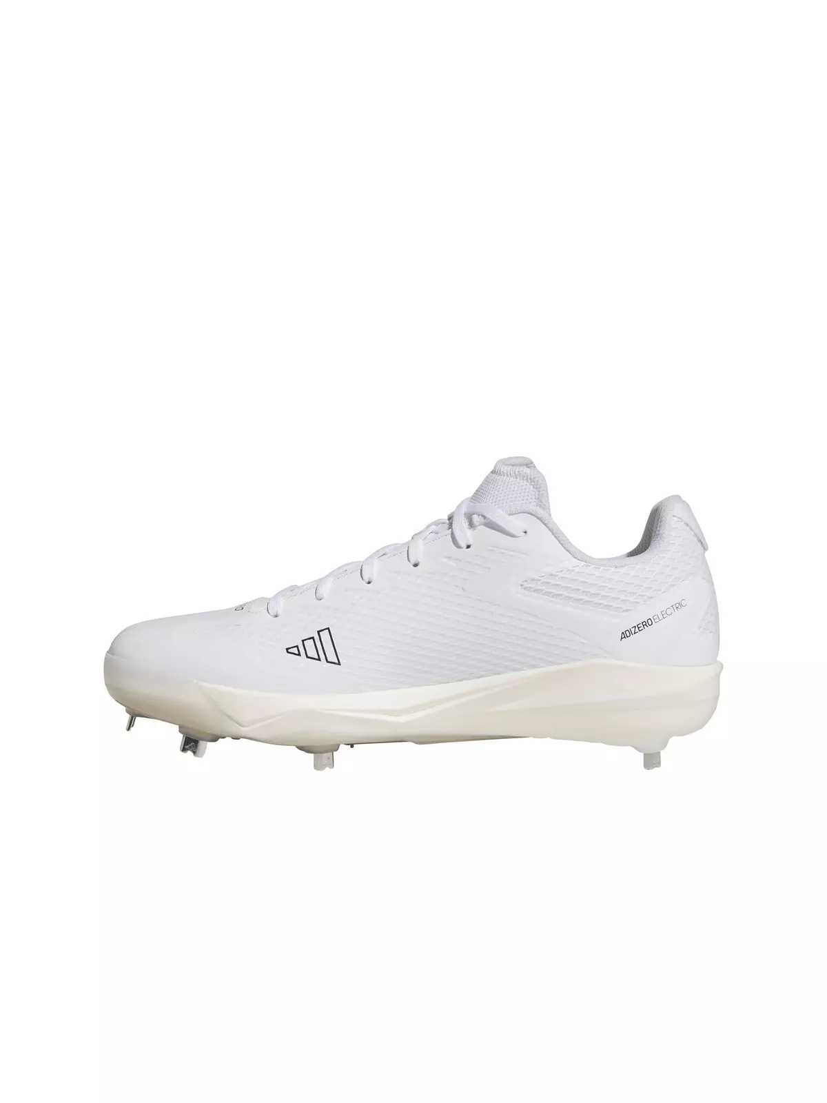 Adizero Electric "Ftwr White/Core Black/Off White" Men's Baseball Cleat - 2