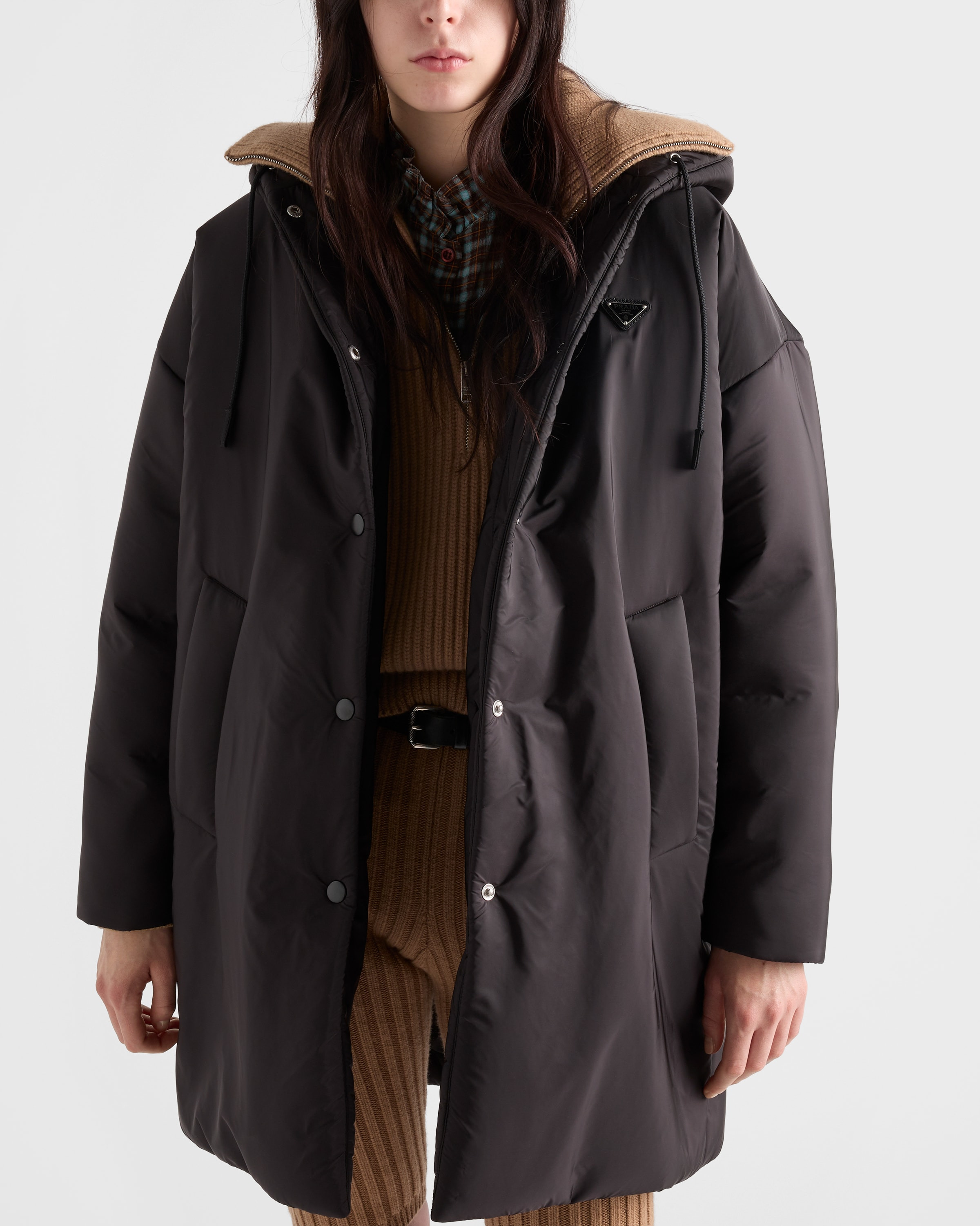 Lightweight Re-Nylon raincoat - 3