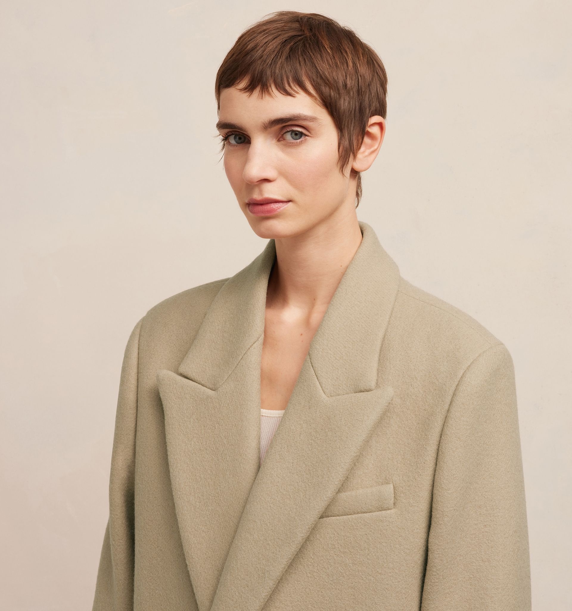 Double Breasted Coat - 7
