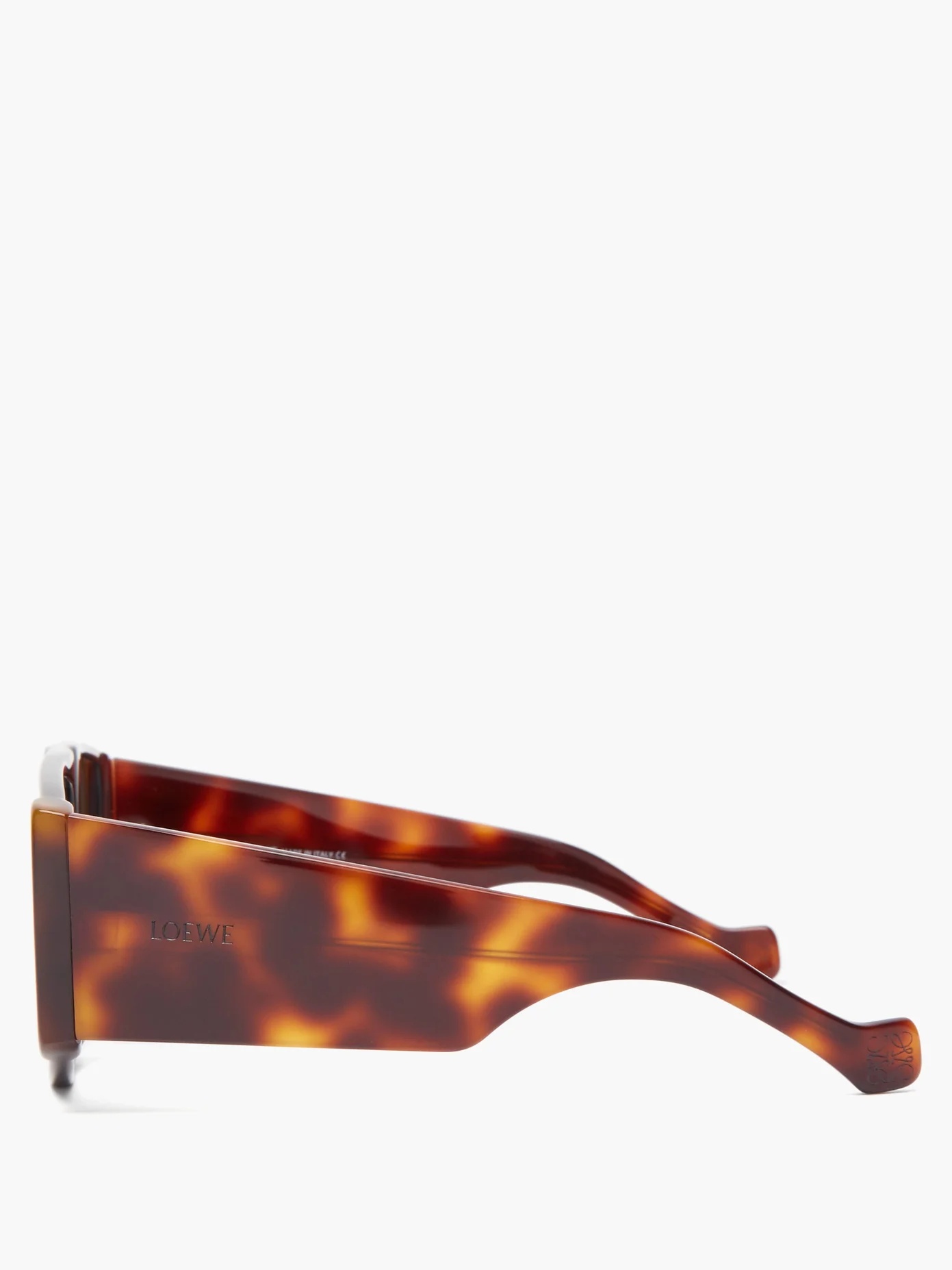 Flat-top acetate sunglasses - 4