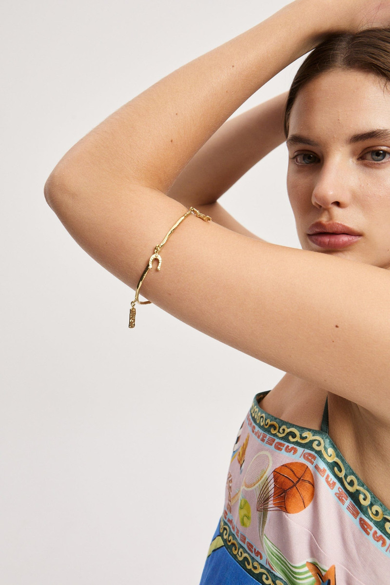 ALÉMAIS Team Spirit Charm Bangle outlook