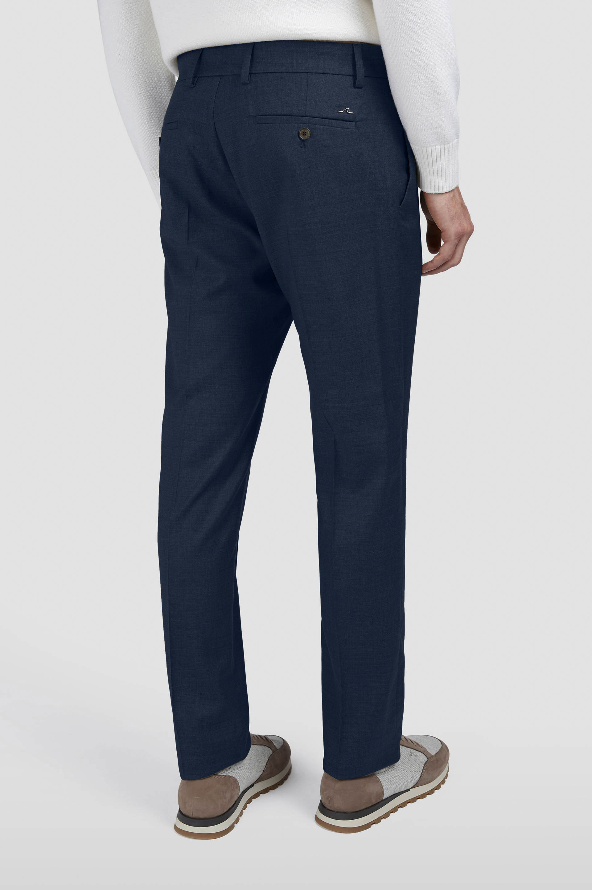 WOOL CHINO TROUSERS - 3