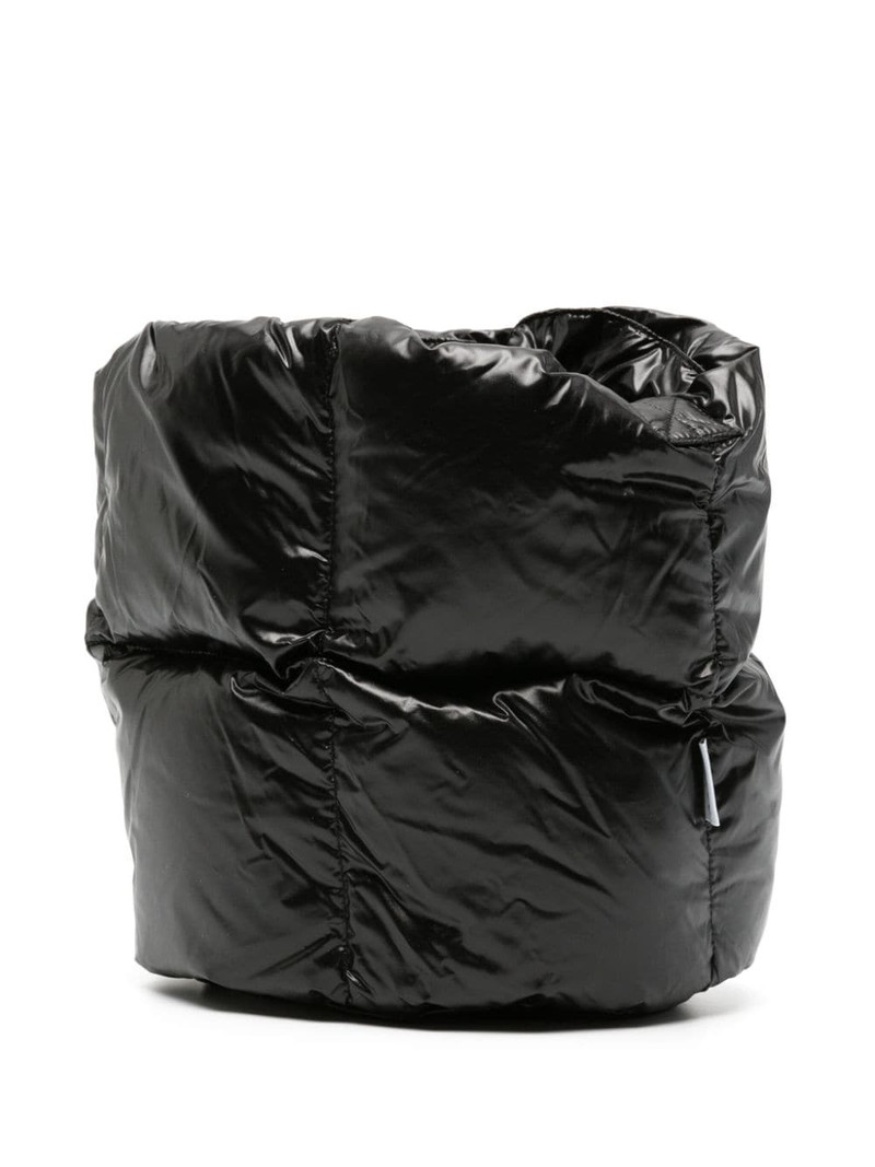 Aspesi logo-patch puffer crossbody bag outlook