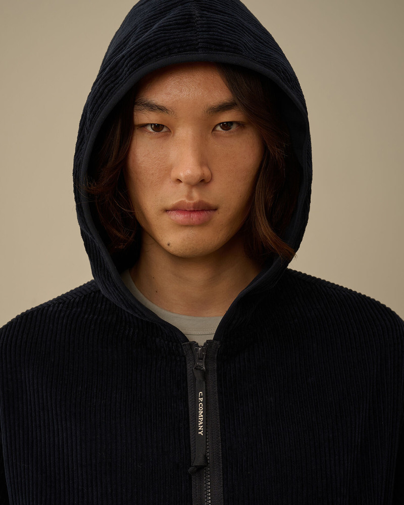 Corduroy 350 Full Zip Hooded Sweatshirt 6