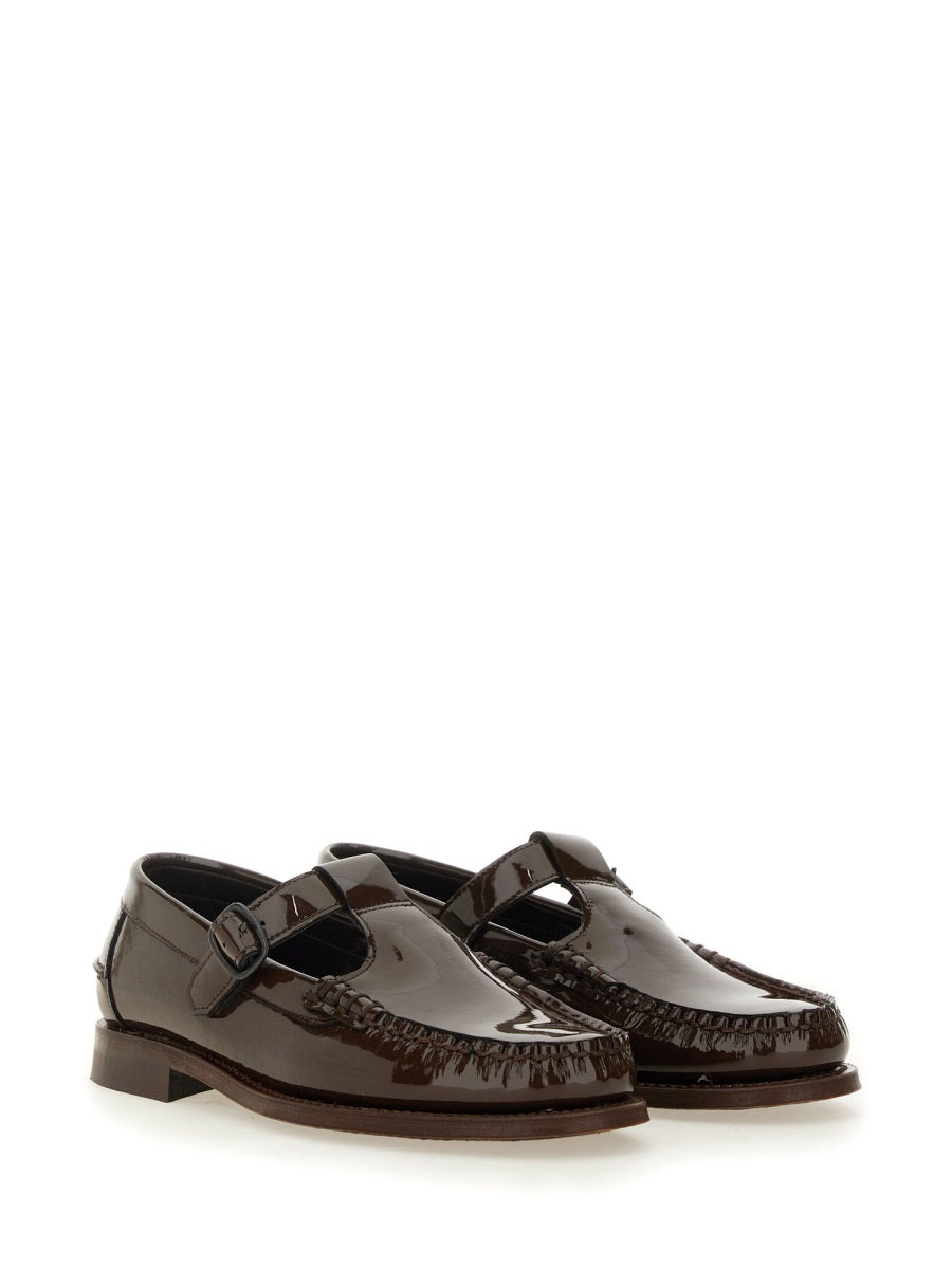 Hereu Women Moccasin T-Bar "Alber" - 2