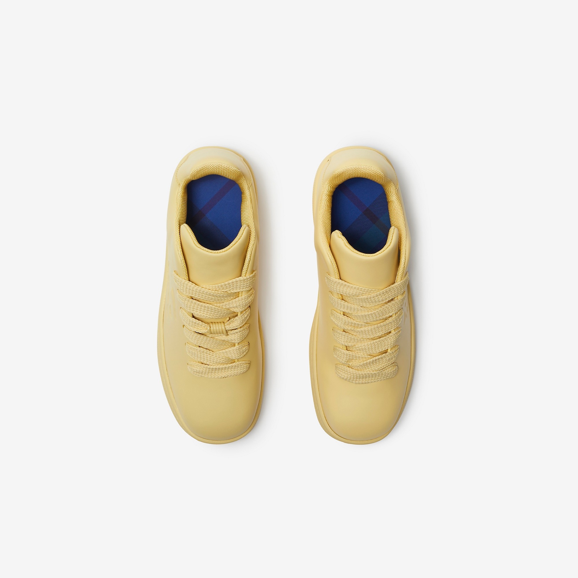 Leather Box Sneakers - 5