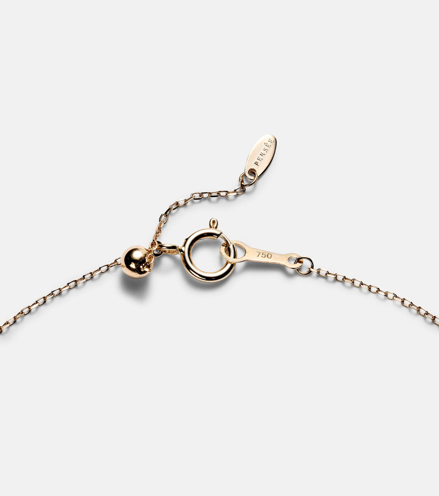 18kt gold bracelet with diamonds - 4